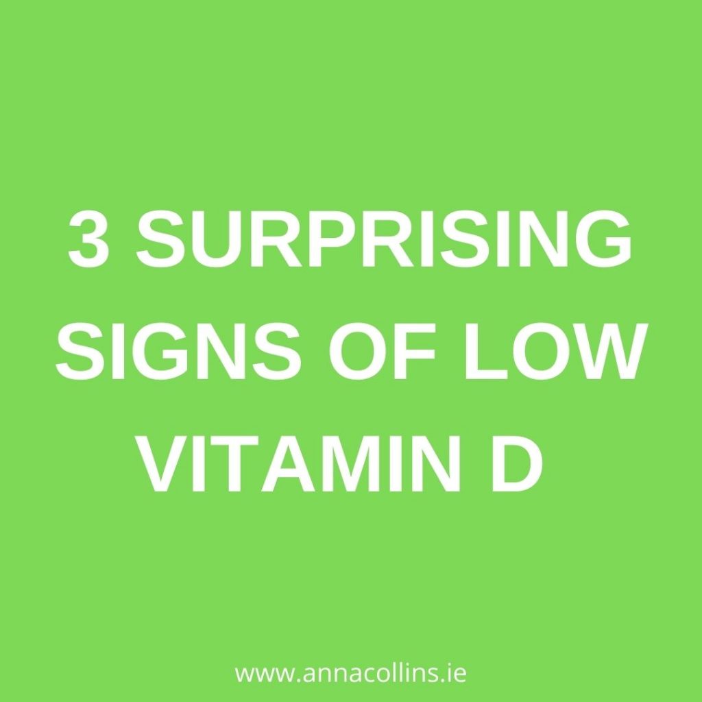 3 surprising signs of low vitamin D