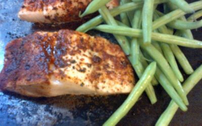 Simple Cajun chicken or fish