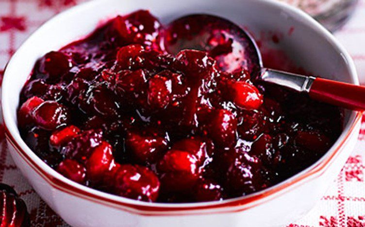 THE best Christmas cranberry sauce