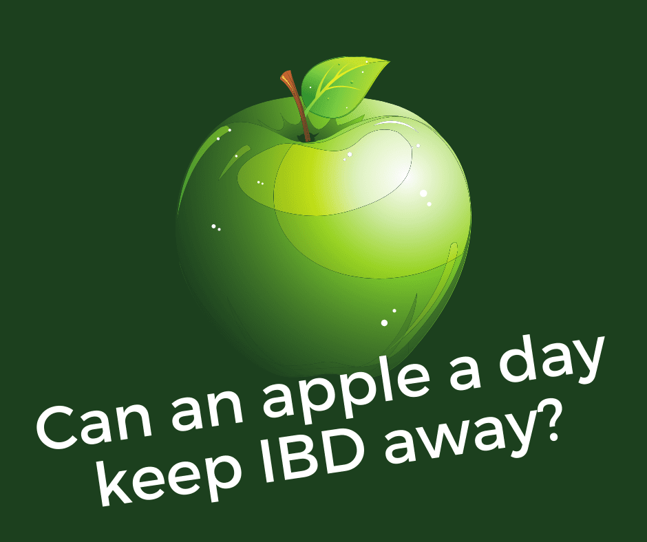 Could an apple a day keep IBD at bay?