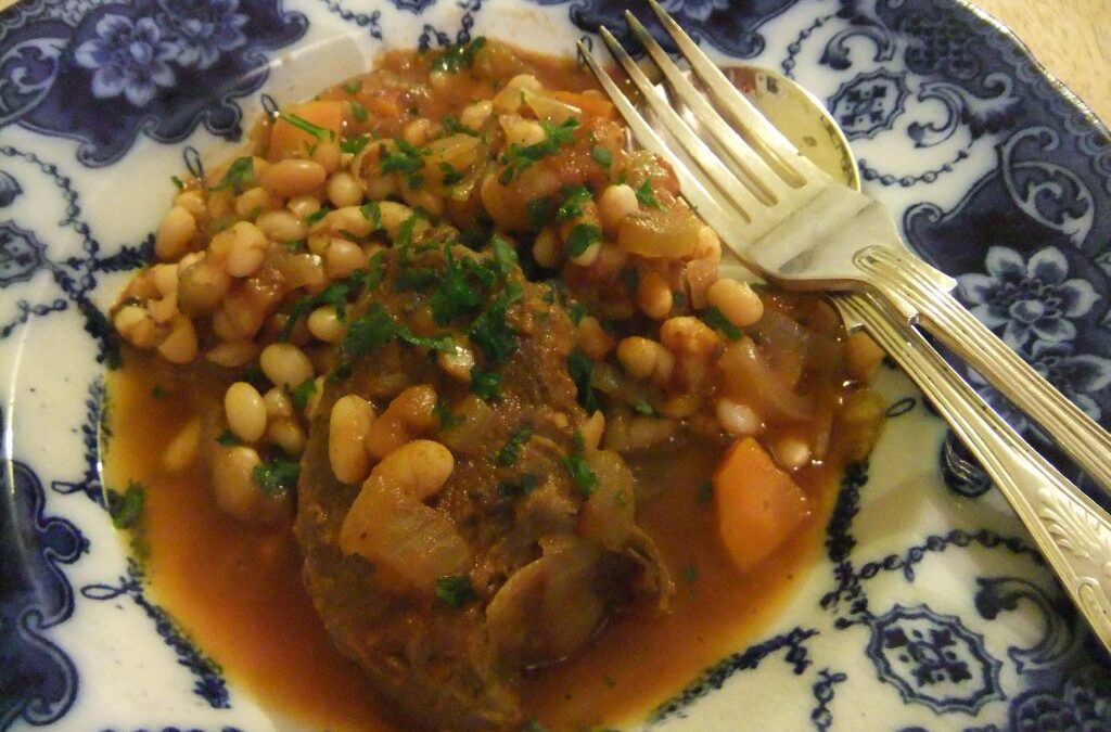 Goulash with haricots