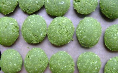 Green tea macaroons