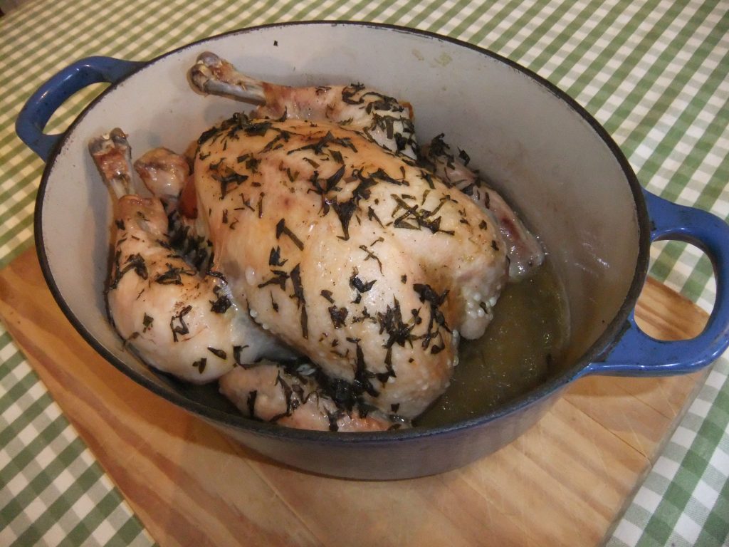 Herby Pot Roast Chicken