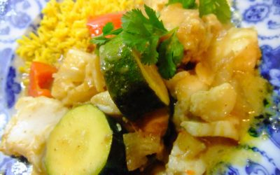 Thai green chicken curry