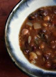 Harira (Moroccan bean soup)