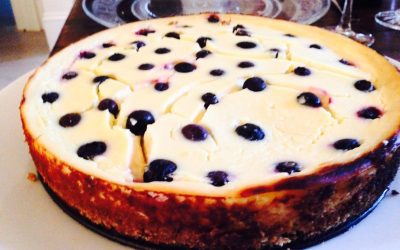 Lovely Lemony Baked Cheesecake