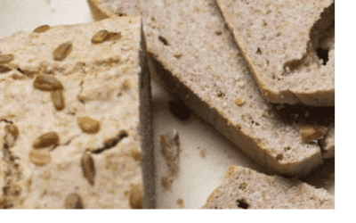 One-ingredient buckwheat sourdough bread (GF)