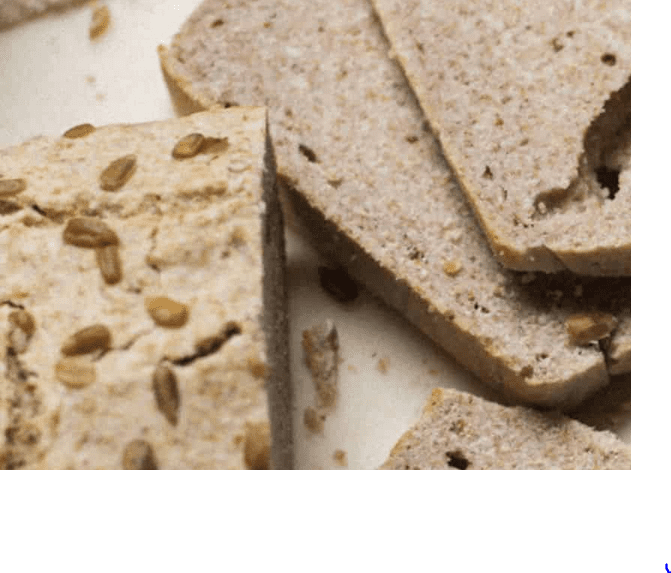 One-ingredient buckwheat sourdough bread (GF)