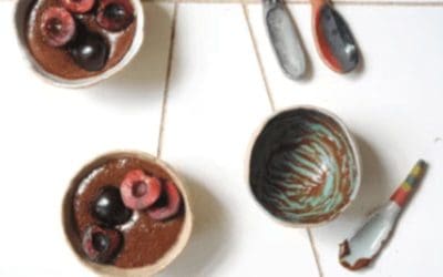 Decadent turmeric chocolate mousse