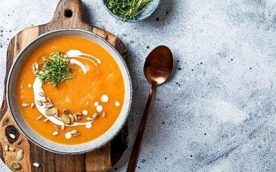Gorgeous mild-spiced lentil soup