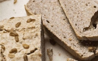 One-ingredient buckwheat sourdough bread (GF)