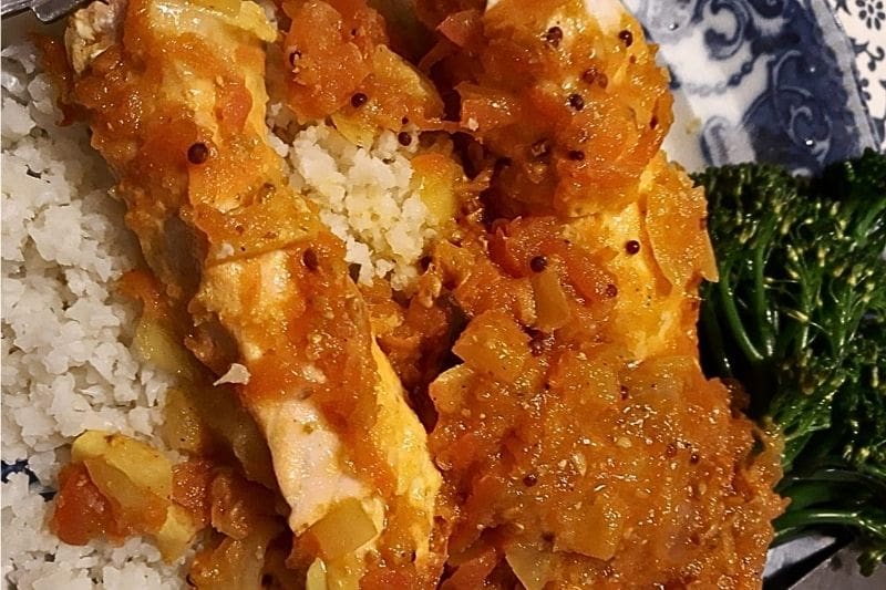 Best ever Indian salmon curry