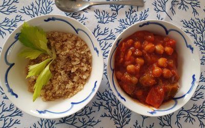 Spiced chickpeas